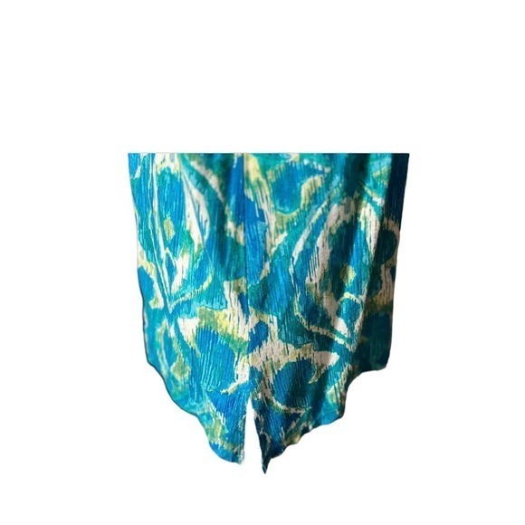 Chico’s Blouse Floral Multicolor Short Sleeved Size M - Picture 4 of 7